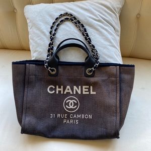 Chanel Deuville Large beach bag